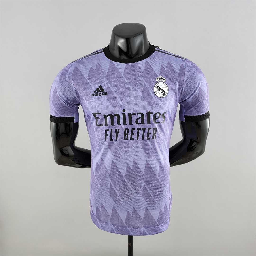 AAA Quality Real Madrid 22/23 Away Purple Jersey(Player)